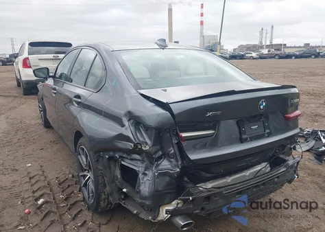 2022 BMW 330I из США, поврежденный, VIN 3MW5R1J00N8C62093